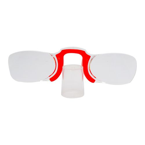 Nooz Red Rimless Ready Reader