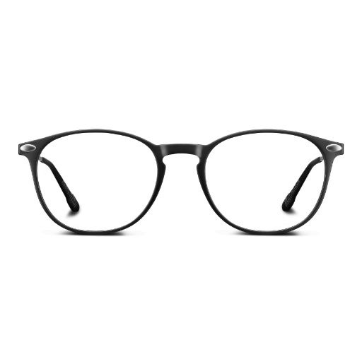 Alba Blue Light Panthos Eyeglasses Black