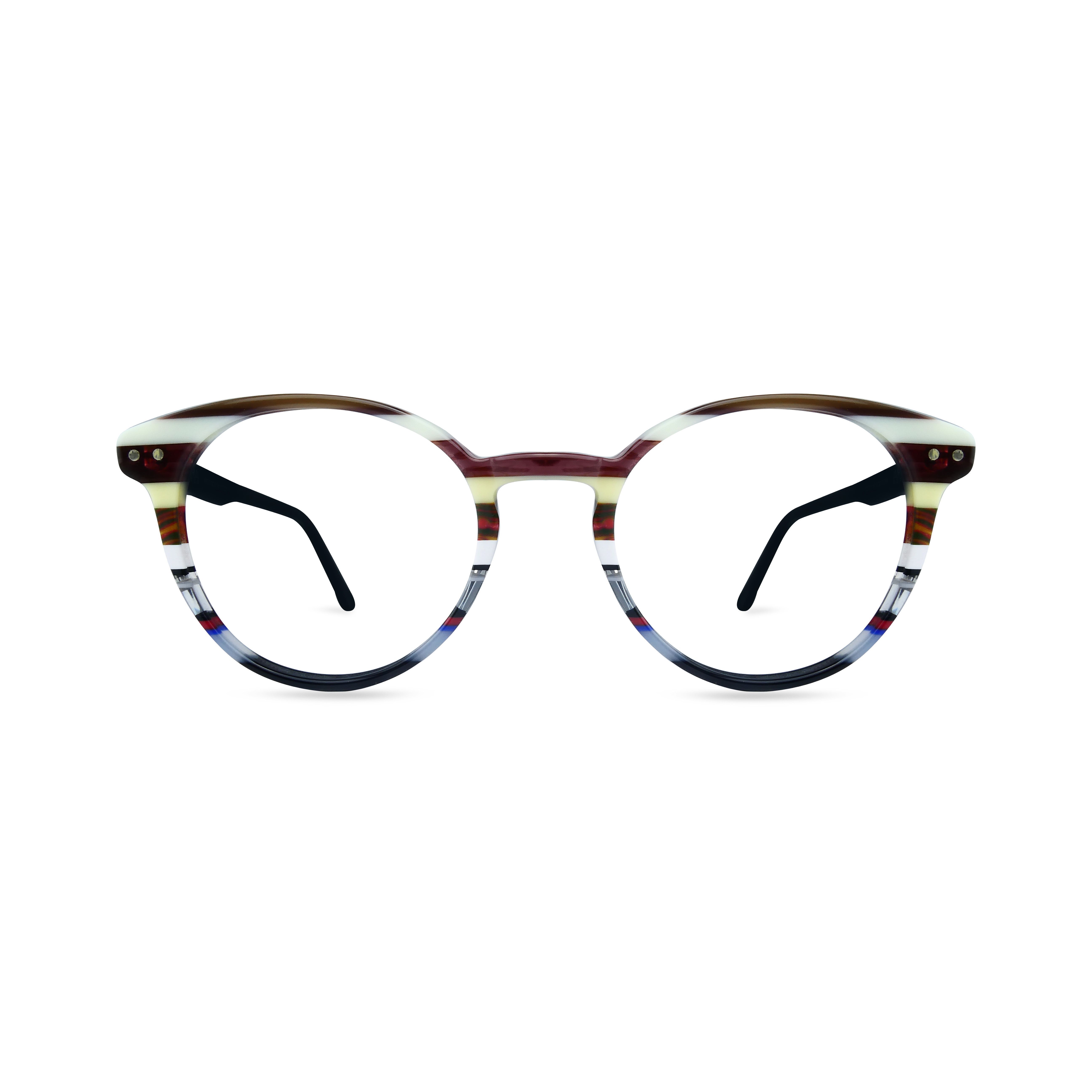 FIUGGI Round Eyeglasses RIGHE - size  52